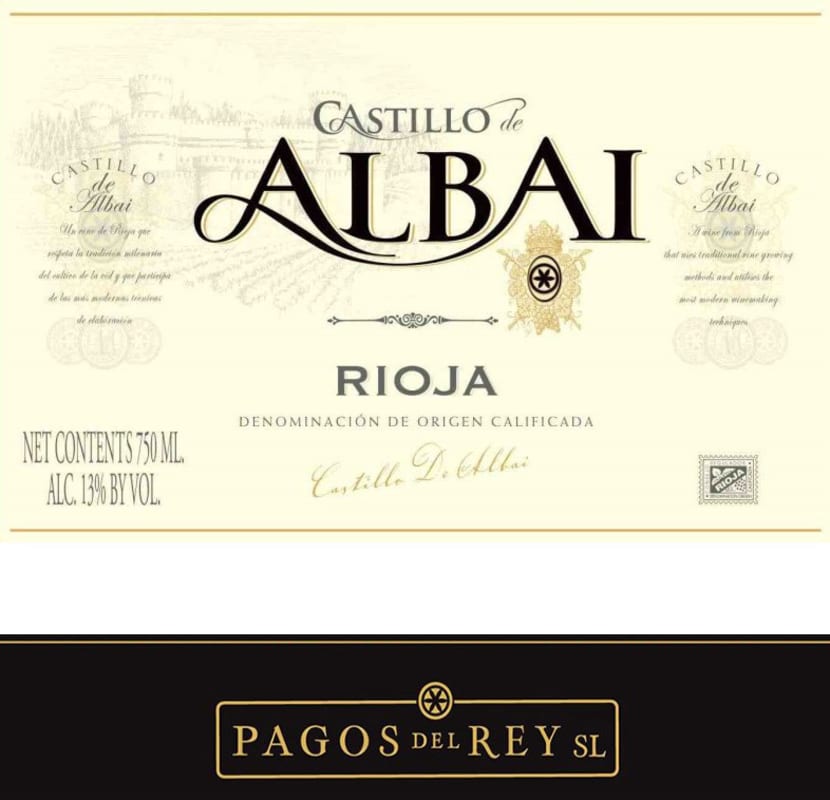 Pagos Del Rey Castillo de Albai Joven 2015 Front Label