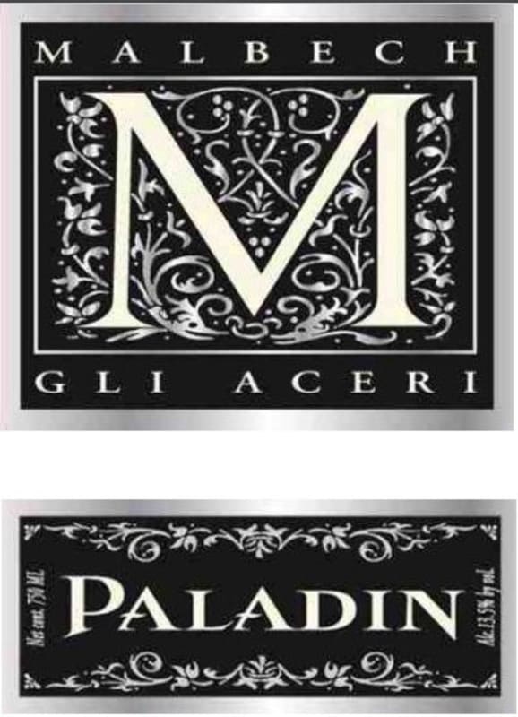 Paladin Gli Aceri Malbech 2010 Front Label