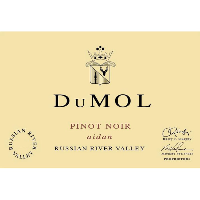 DuMOL Aidan Pinot Noir 2005 Front Label