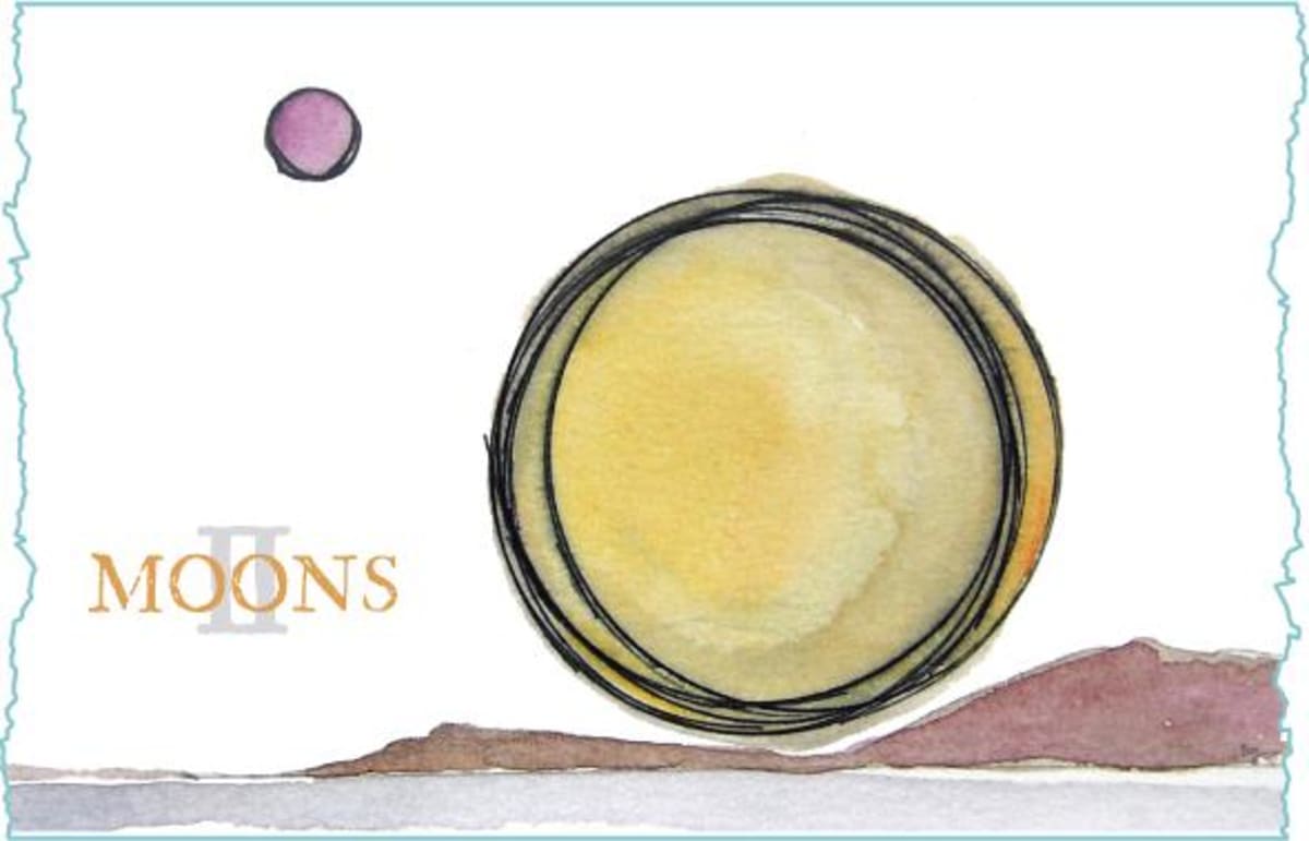 Clavo Cellars Two Moons Angst Red 2010 Front Label