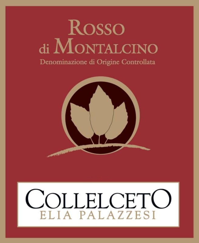 Palazzesi Elia Az. Agr. Collelceto Rosso di Montalcino 2012 Front Label
