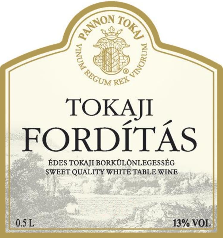 Pannon Tokaj Pinceszet Forditas 2008 Front Label