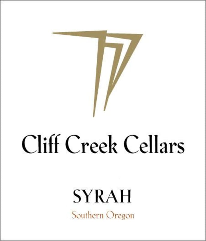 Cliff Creek winery Cellars Syrah 2009 Front Label