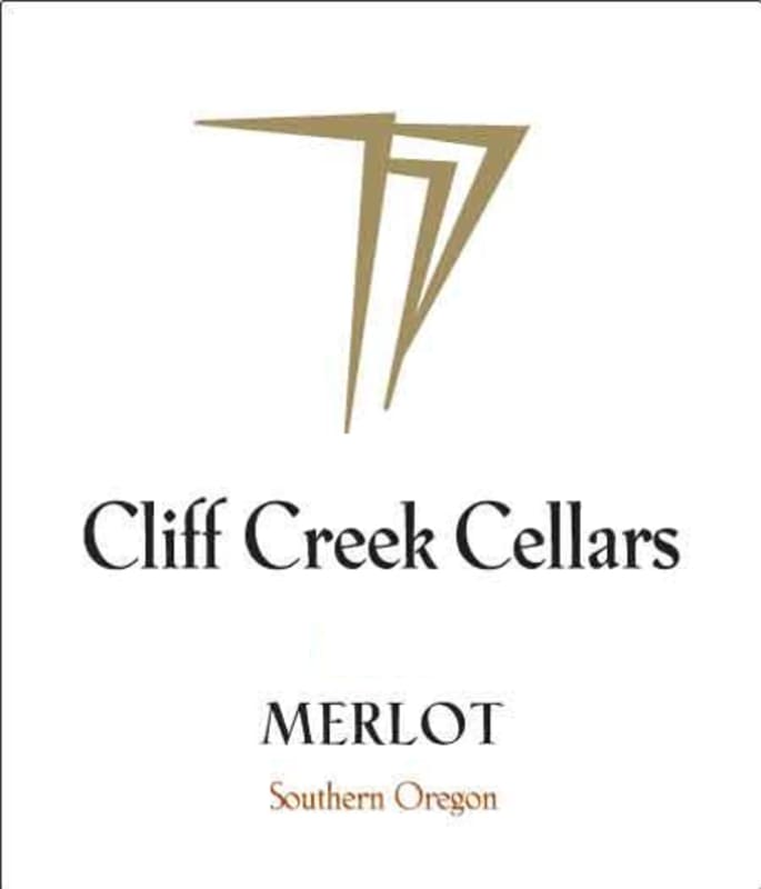 Cliff Creek winery Cellars Merlot 2011 Front Label