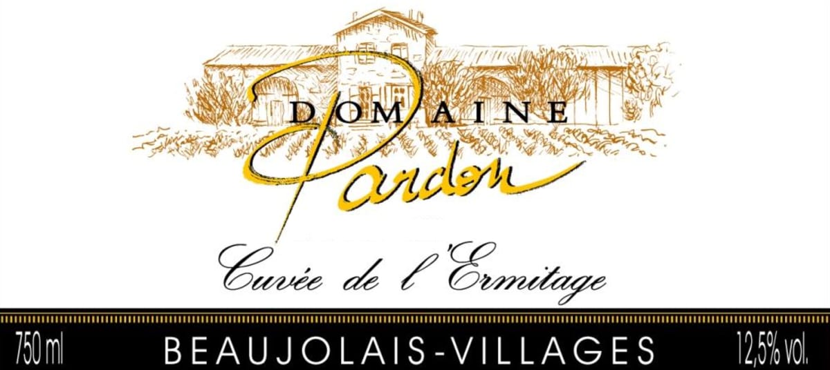 Pardon & Fils Beaujolais Villages Cuvee de l'Ermitage 2011 Front Label