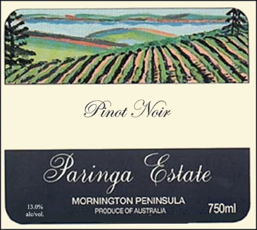 Riverain Pinot Noir 2013 Front Label