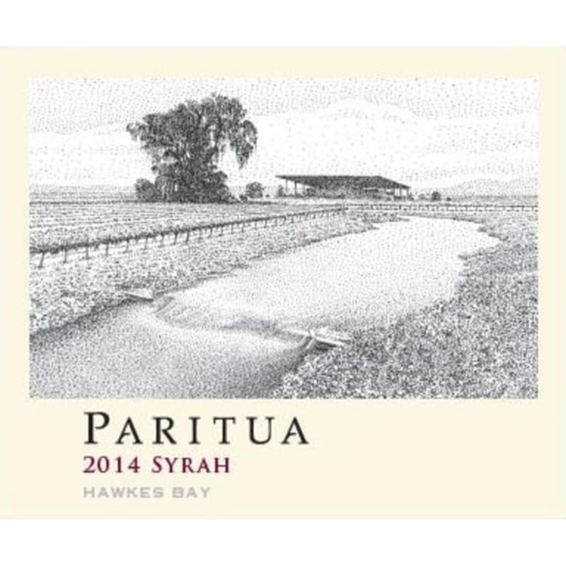 Paritua Vineyards Syrah 2014 Front Label