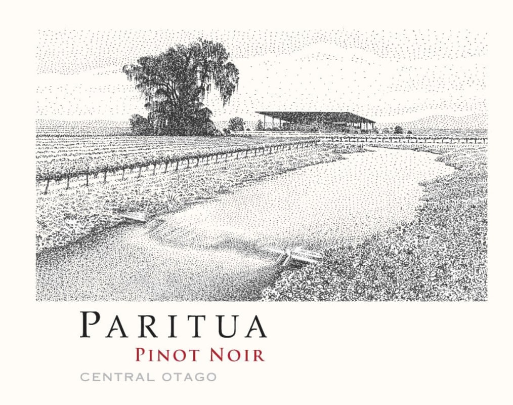 Paritua Vineyards Pinot Noir 2012 Front Label
