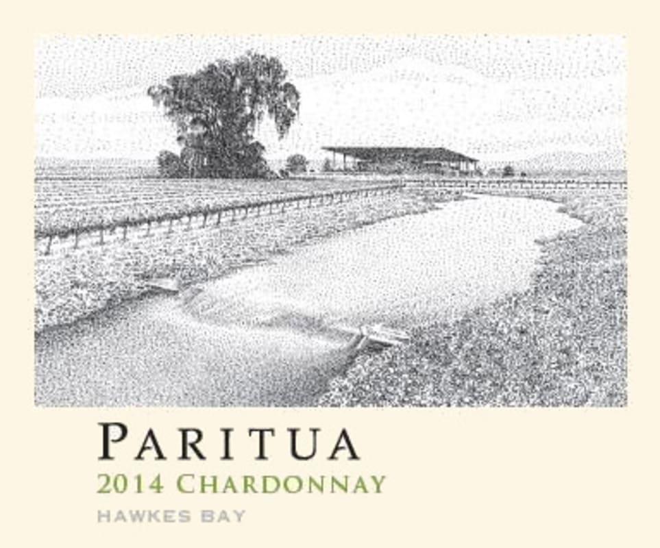 Paritua Vineyards Chardonnay 2014 Front Label
