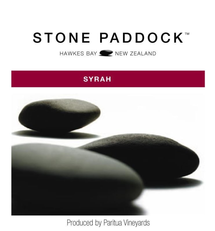 Paritua Vineyards Stone Paddock Syrah 2012 Front Label