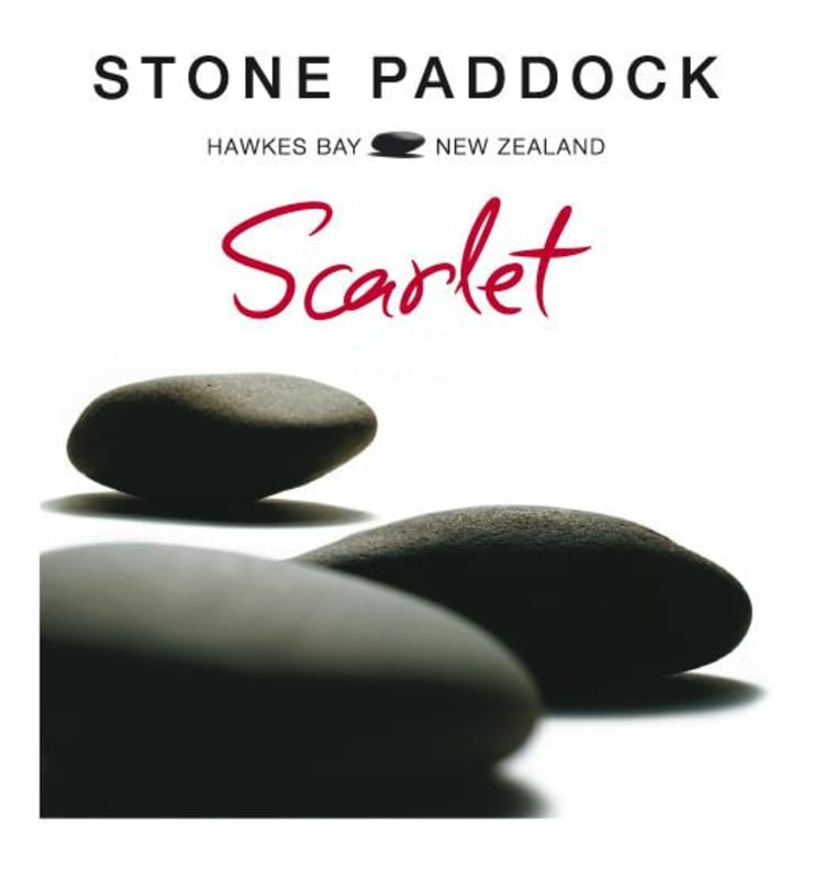 Paritua Vineyards Stone Paddock Scarlet 2012 Front Label
