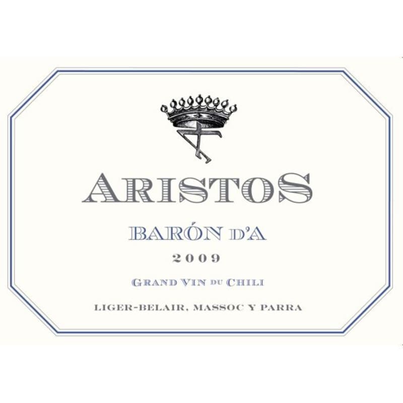 Parra Family Wines Aristos 'Baron d'A' 2009 Front Label