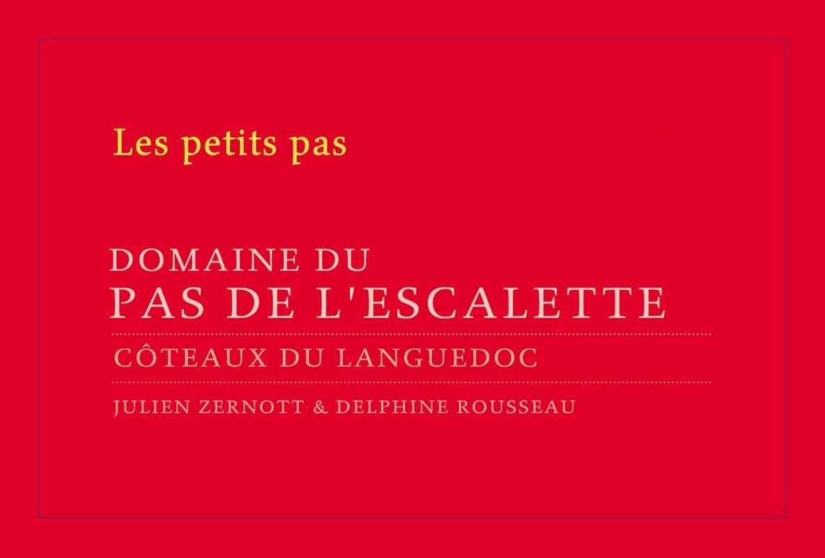 Pas De L'Escalette Coteaux du Languedoc Les Petits Pas 2013 Front Label