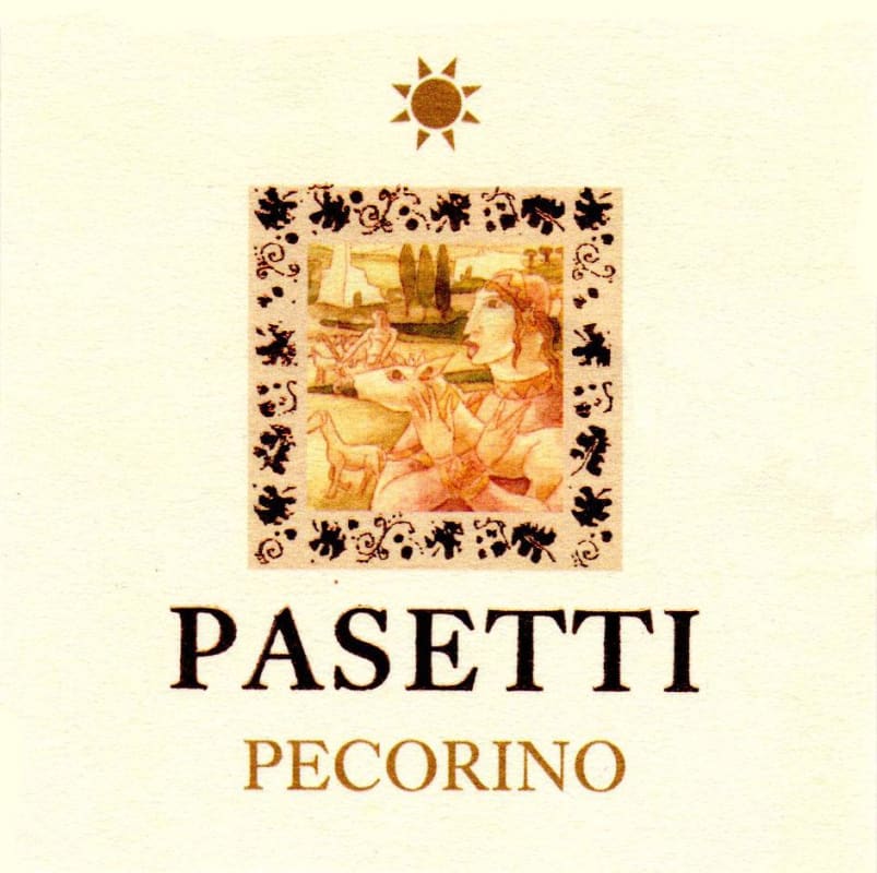 Pasetti Vini Abruzzo Pecorino 2012 Front Label