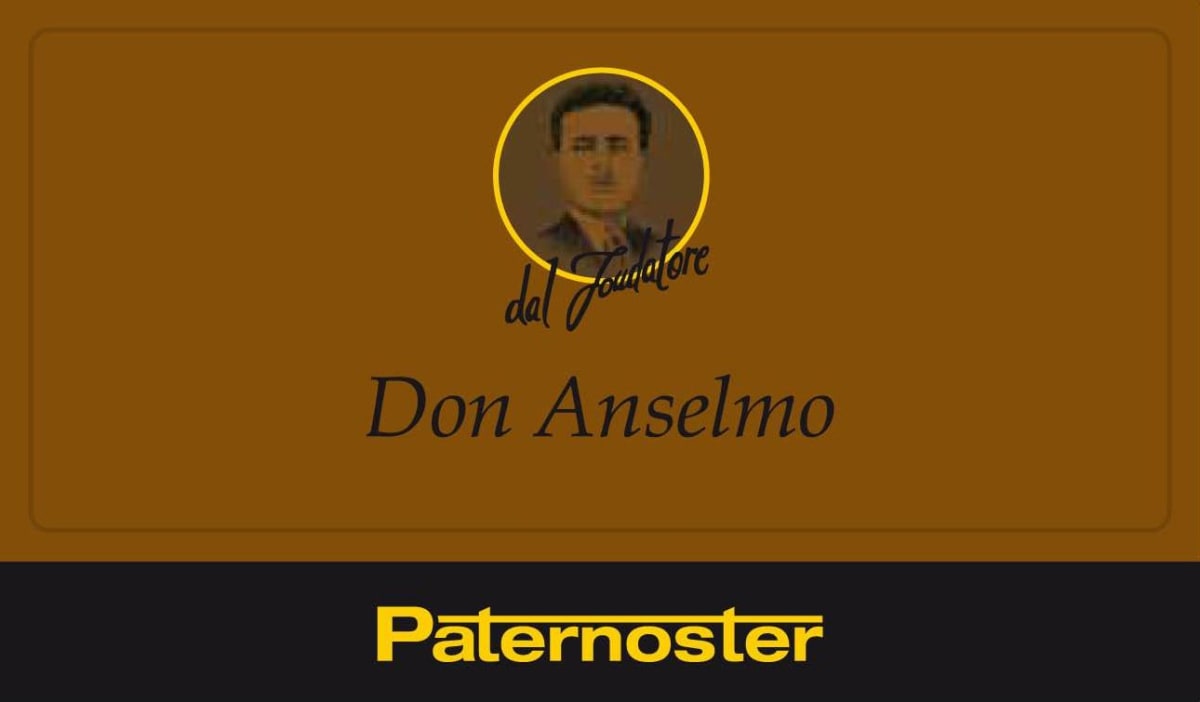 Paternoster Aglianico del Vulture Don Anselmo 2012 Front Label