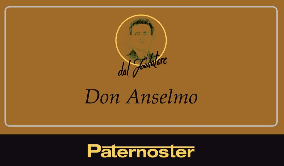 Paternoster Aglianico del Vulture Don Anselmo Riserva 2010 Front Label