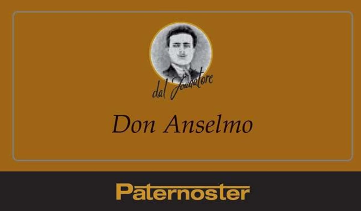 Paternoster Aglianico del Vulture Don Anselmo Riserva 2003 Front Label