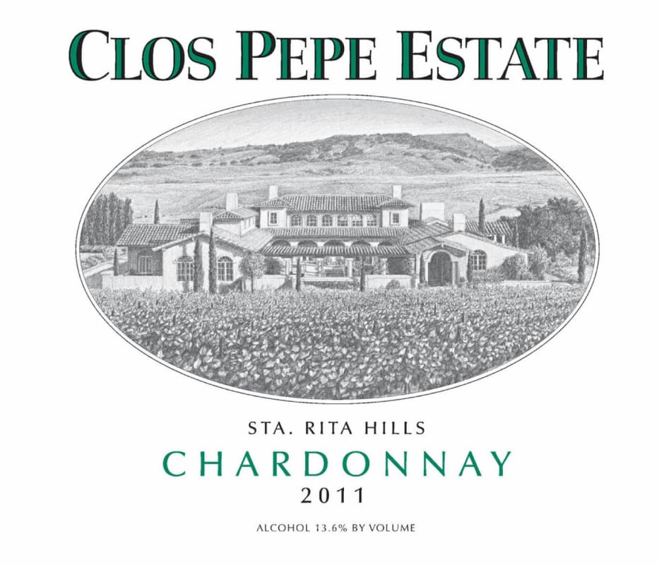 Clos Pepe Estate Ete Chardonnay 2011 Front Label