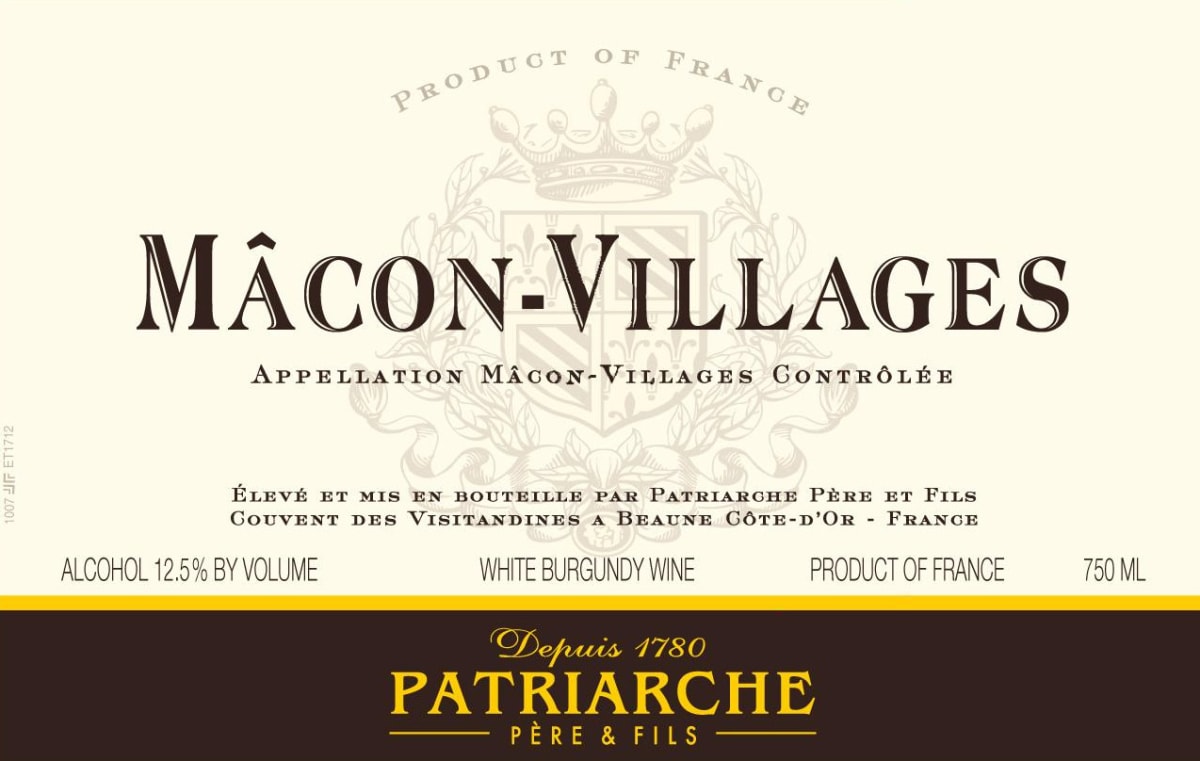 Patriarche Macon-Villages 2006 Front Label