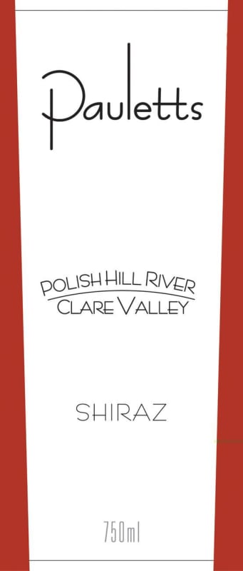 Paulett Wines Polish Hill River Shiraz 2007 Front Label