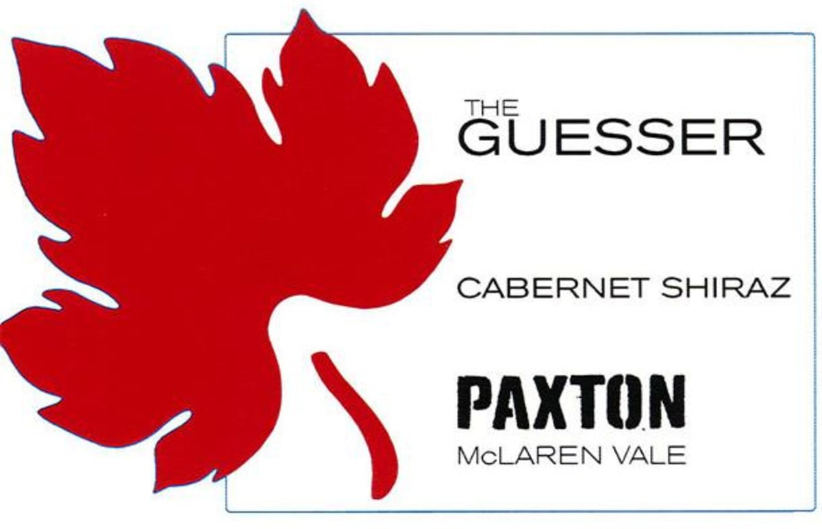Paxton Vineyards The Guesser Red 2013 Front Label