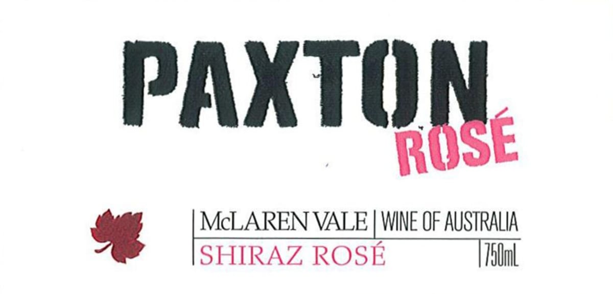 Paxton Vineyards Biodynamic Rose 2014 Front Label