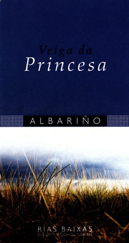 Pazo do Mar Veiga da Princesa Albarino 2015 Front Label