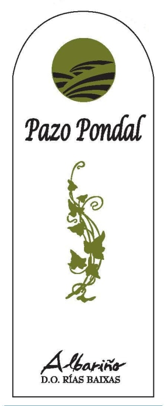 Pazo Pondal Rias Baixas Albarino 2012 Front Label
