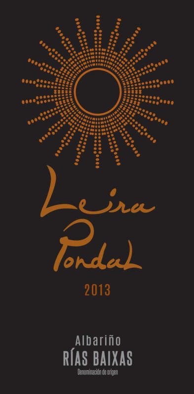 Pazo Pondal Leira Pondal Albarino 2013 Front Label