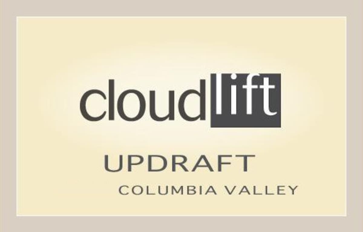 Cloudlift Cellars Updraft 2013 Front Label