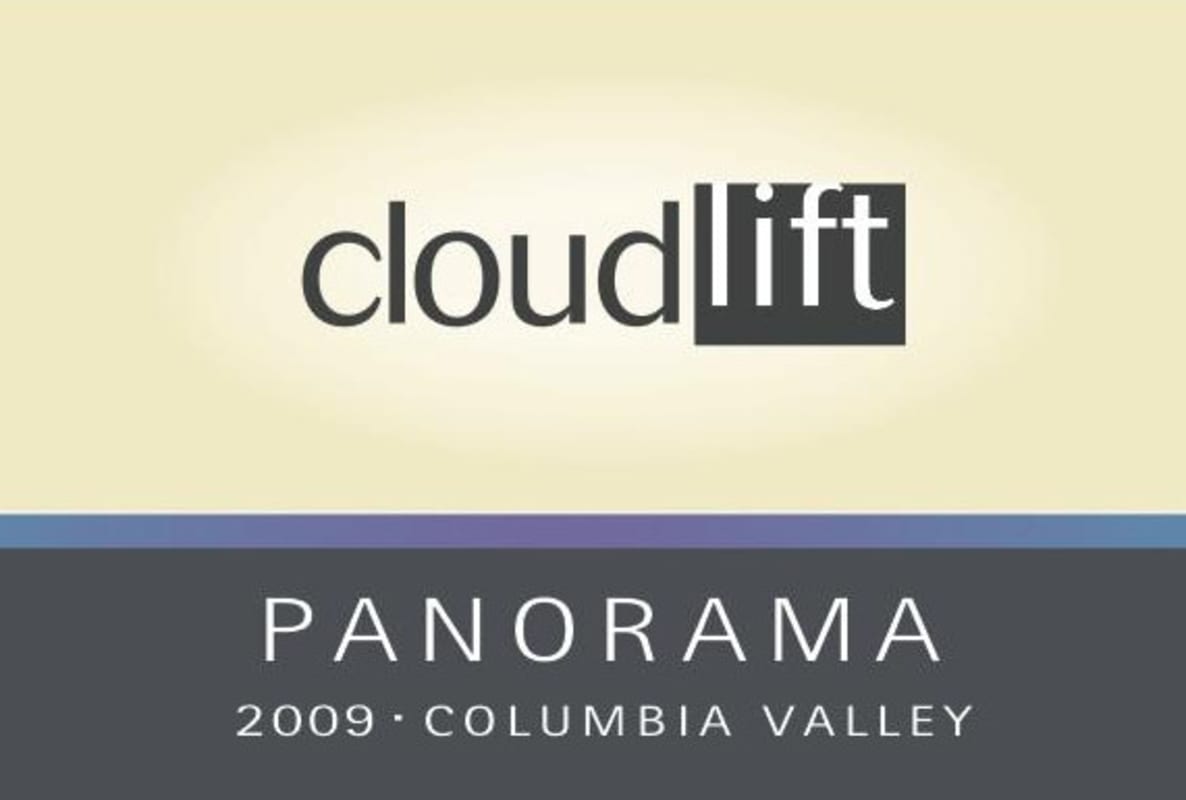 Cloudlift Cellars Panorama 2009 Front Label