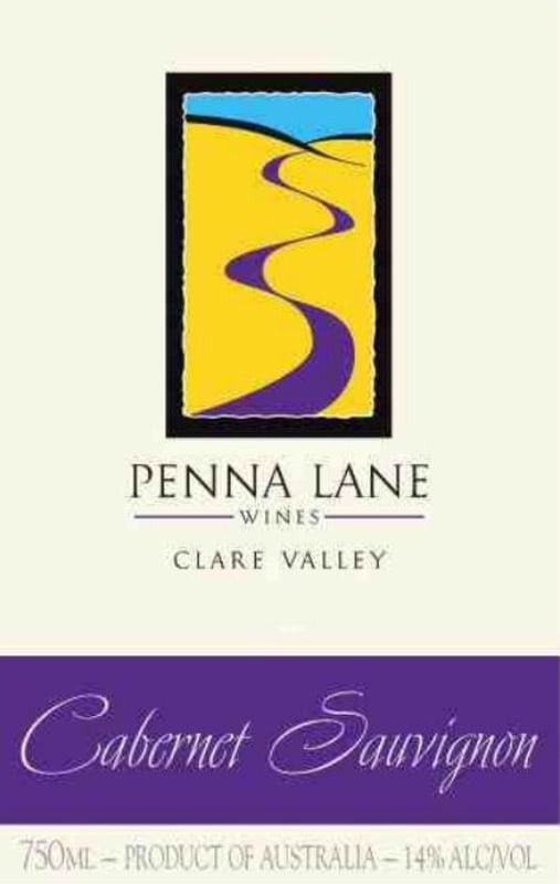 Penna Lane Vineyard Wines Cabernet Sauvignon 2010 Front Label