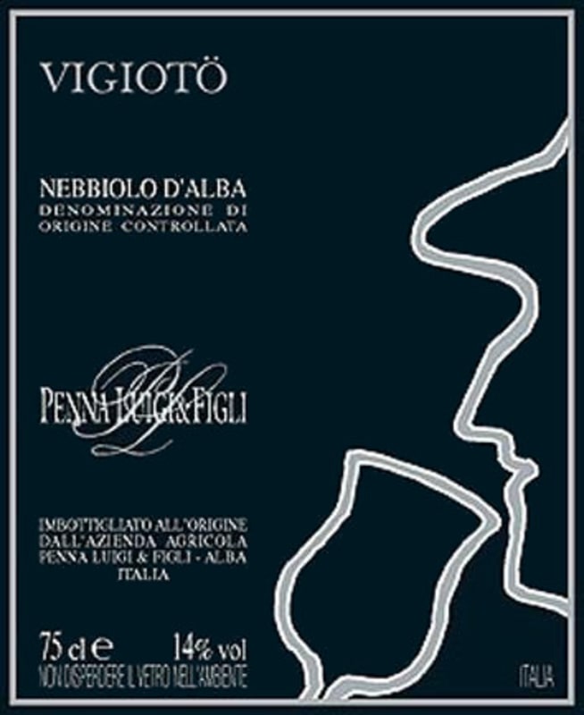 Penna Luigi & Figli Nebbiolo d'Alba Vigioto 2011 Front Label