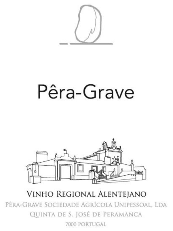 Pera-Grave Vinhos Vinho Regional Alentejano Tinto 2012 Front Label