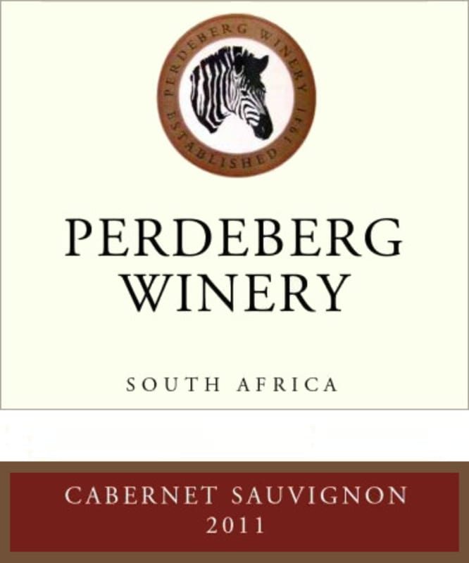 Perdeberg Winery Cabernet Sauvignon 2011 Front Label