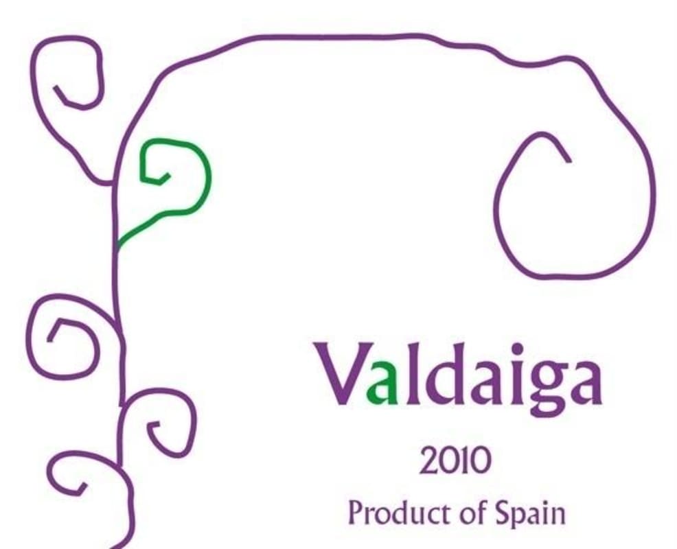 Perez Carames Valdaiga 2010 Front Label