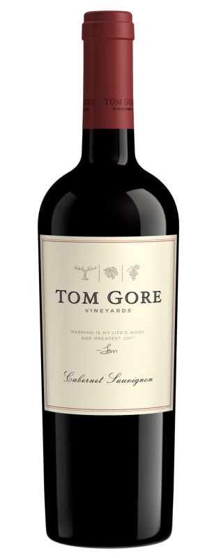 Tom Gore Cabernet Sauvignon 2015 Front Bottle Shot