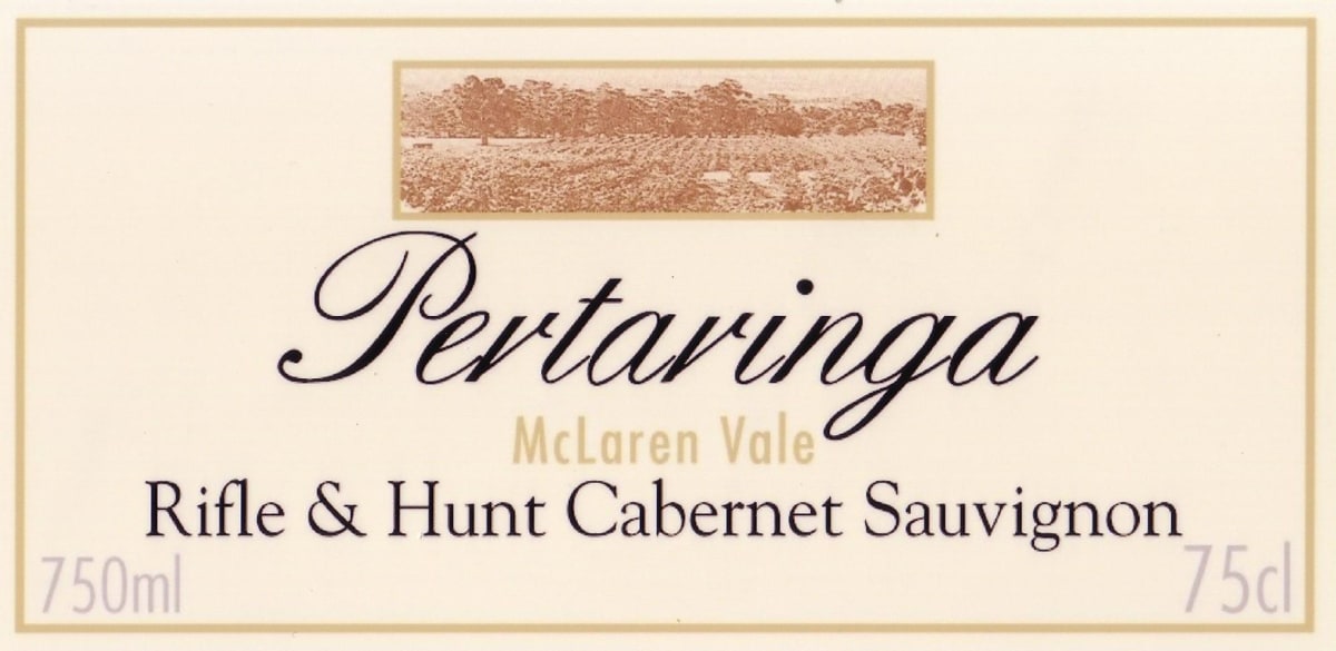 Pertaringa Wines Rifle & Hunt Cabernet Sauvignon 2012 Front Label