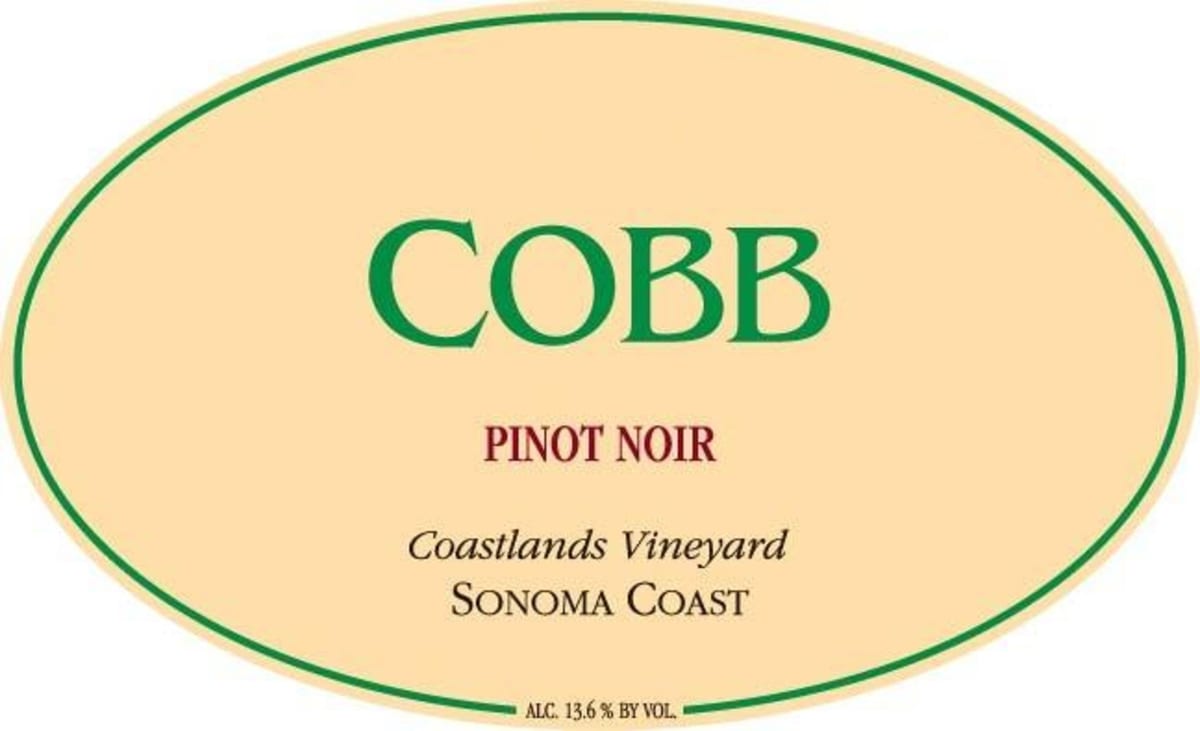 Cobb Wines Coastlands Vineyard Pinot Noir 2011 Front Label