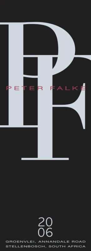 Peter Falke Wines PF Cabernet Sauvignon 2006 Front Label