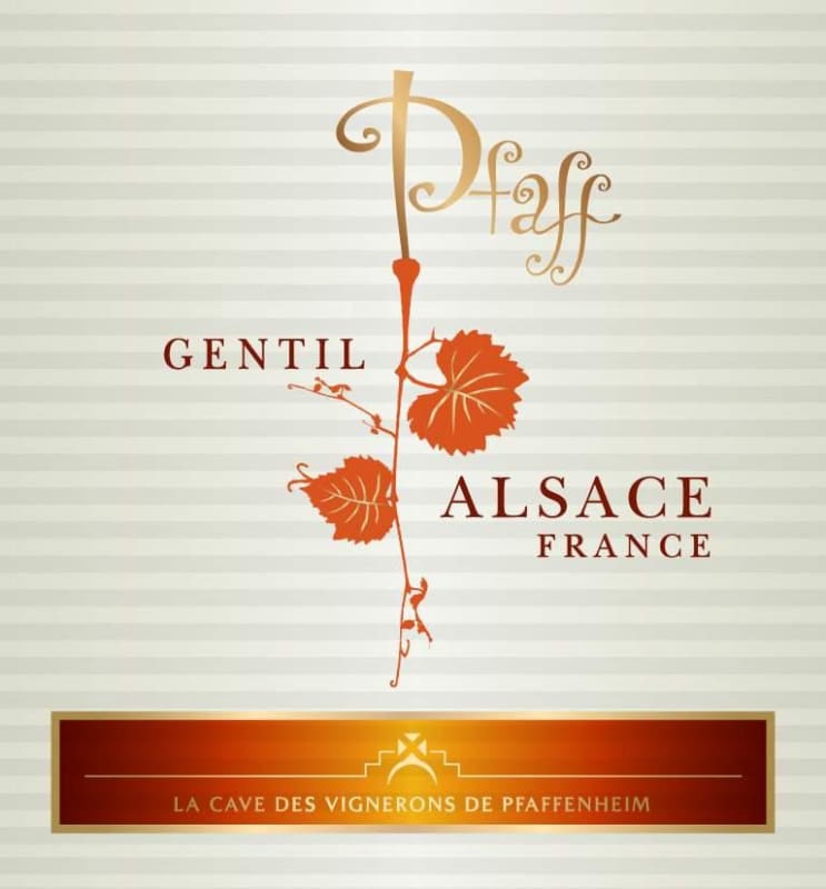 Pfaffenheim Gentil Pfaff 2013 Front Label