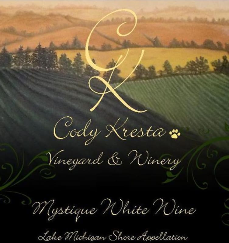 Cody Kresta Vineyard and Winery Mystique White 2013 Front Label