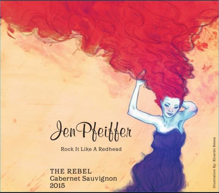Pfeiffer Wines The Rebel Cabernet Sauvignon 2015 Front Label