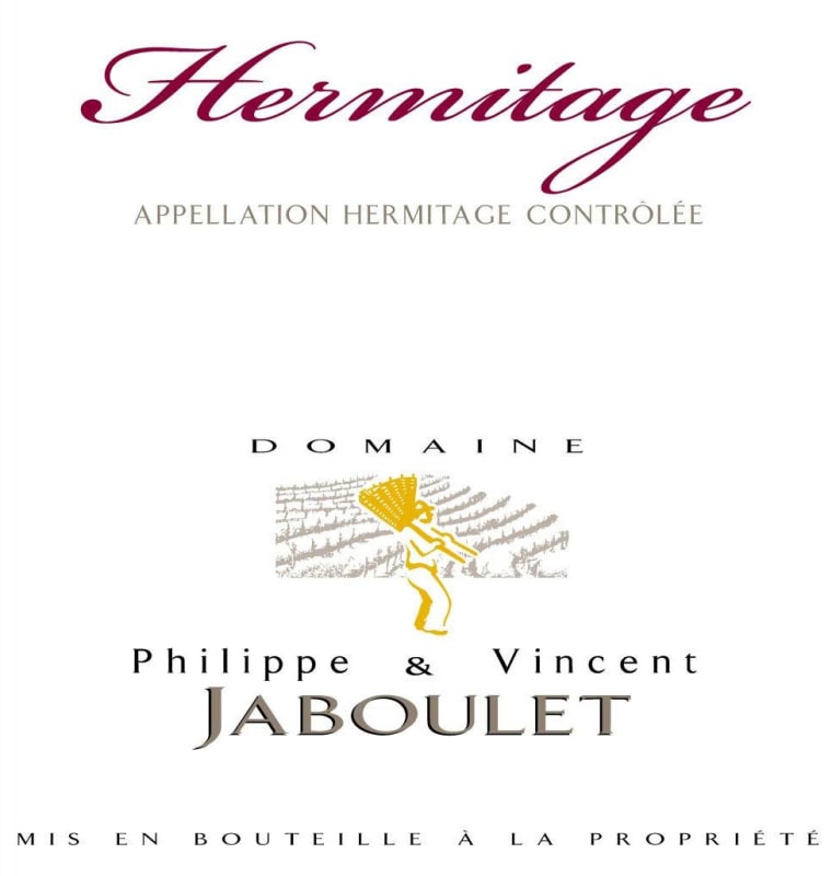 Philippe & Vincent Jaboulet Hermitage 2007 Front Label