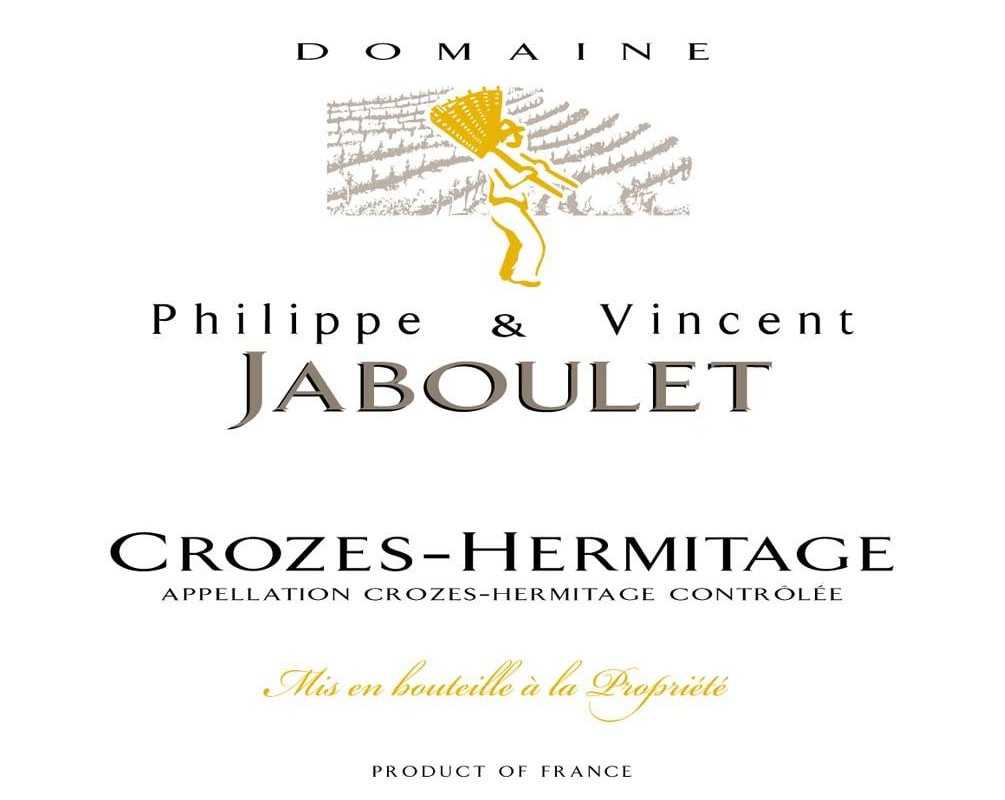 Philippe & Vincent Jaboulet Crozes-Hermitage Blanc 2007 Front Label