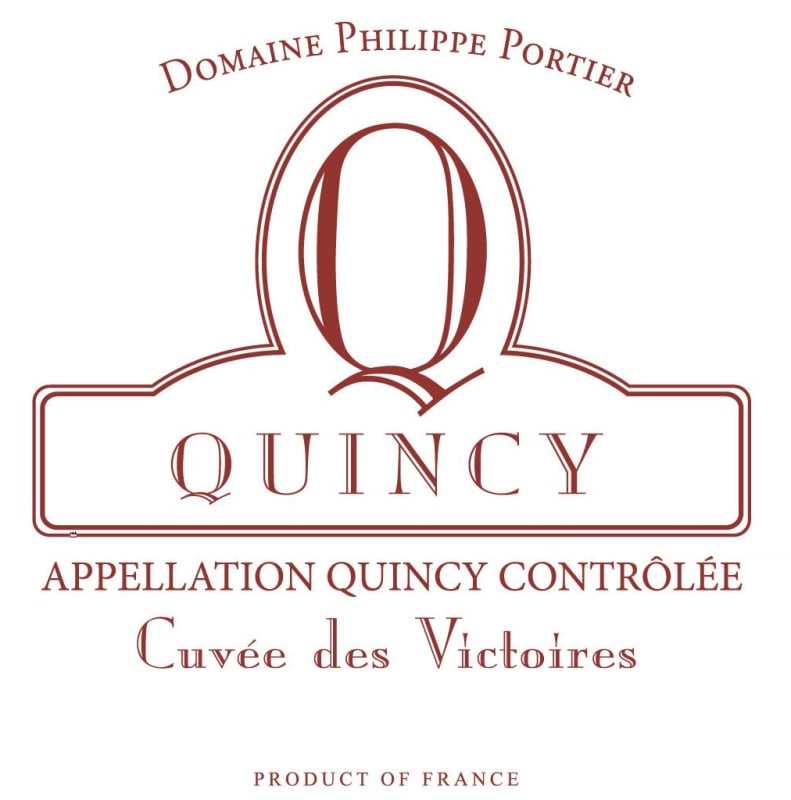 Philippe Portier Quincy Cuvee des Victoires 2015 Front Label