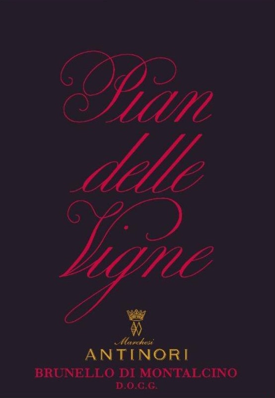 Pian delle Vigne Brunello di Montalcino 2007 Front Label