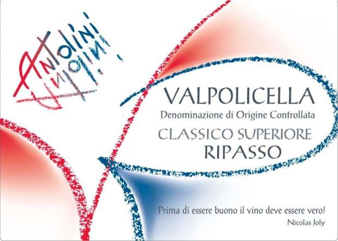 Pier Paolo Antolini Valpolicella Superiore Ripasso Classico 2007 Front Label