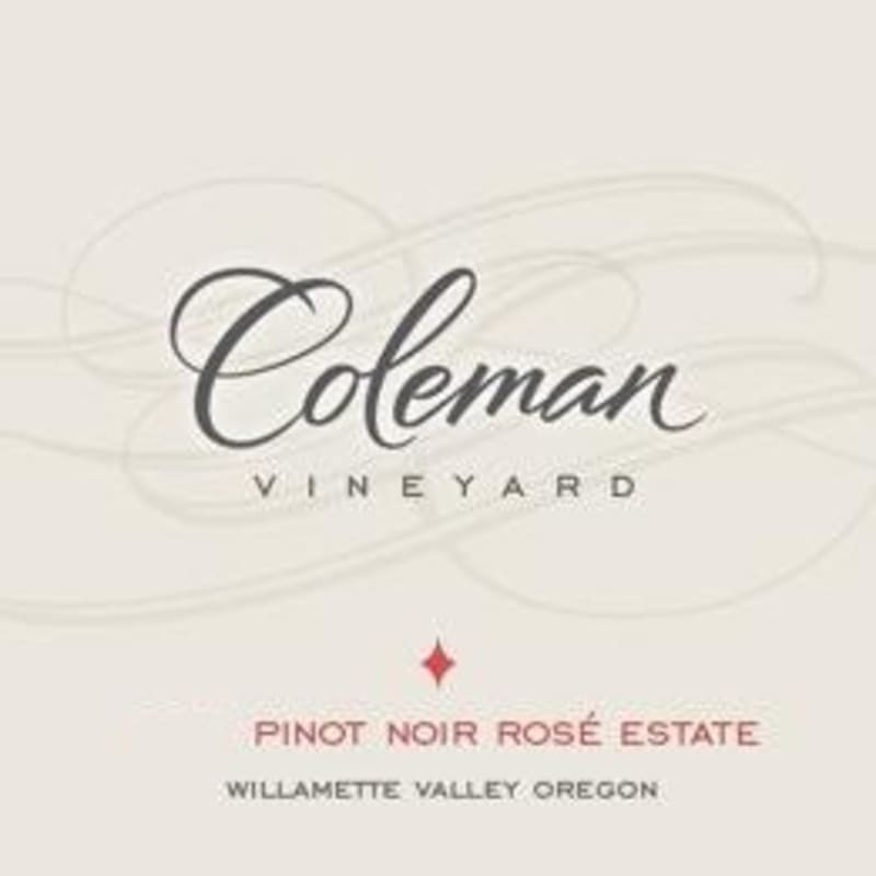 Coleman Vineyard Pinot Noir Rose Estate 2014 Front Label