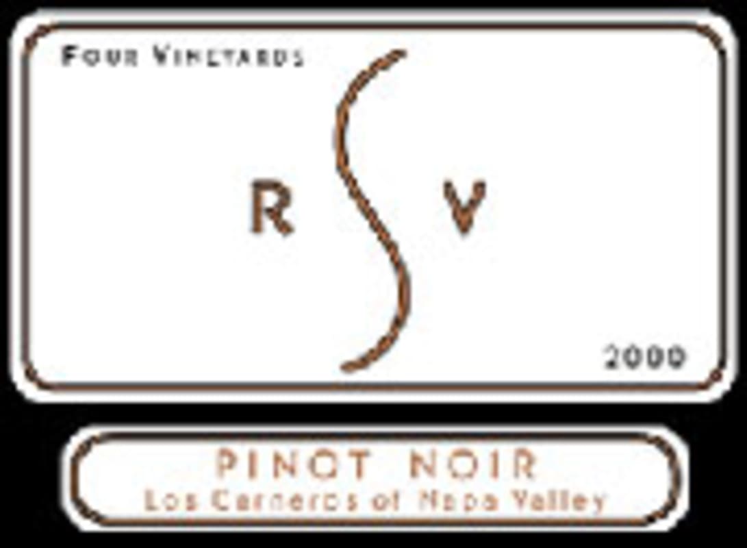 Robert Sinskey Four Vineyards Pinot Noir 2000 Front Label